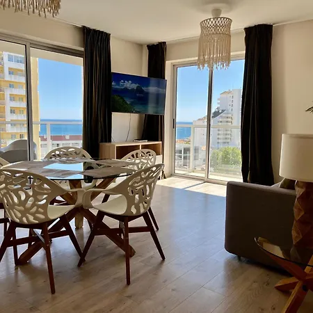 Mcrame Design Sea View, Beachfront, Swimming Pool, 2bdr, 2bar, 6 Pax, Da Rocha * Portimao