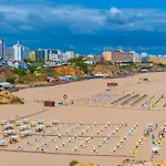 Mcrame Design Sea View, Beachfront, Swimming Pool, 2bdr, 2bar, 6 Pax, Da Rocha * Portimão