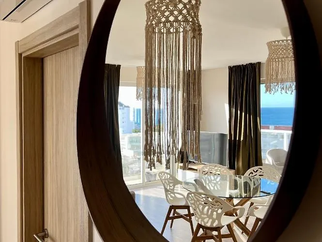 Mcrame Design Sea View, Beachfront, Swimming Pool, 2bdr, 2bar, 6 Pax, Da Rocha شقة *